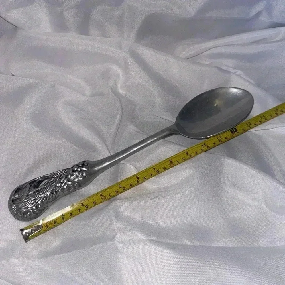 The Wilton Company Vintage Turkey Silver Serving Spoon